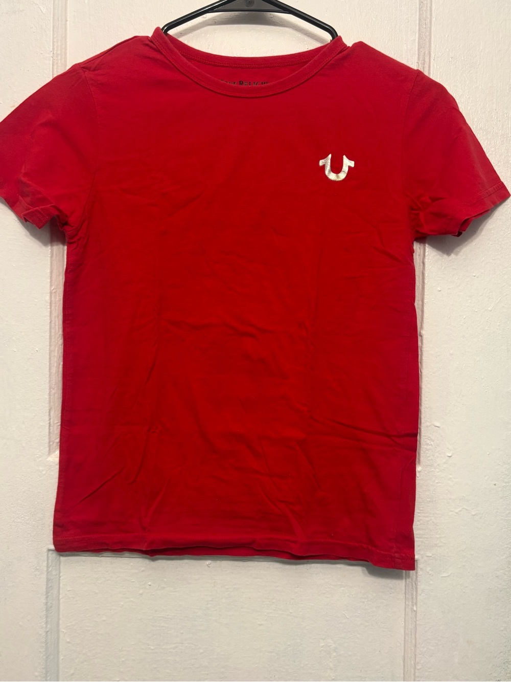 True Religion Kids Red Short-Sleeve Logo Tee